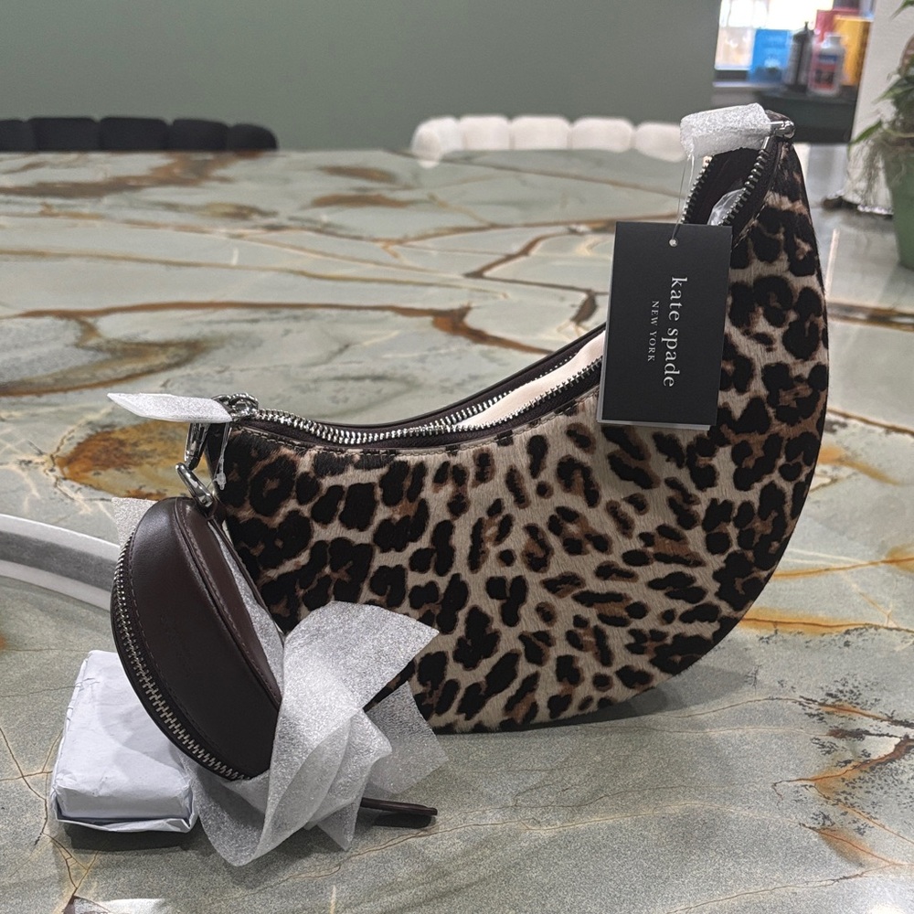 Kate Spade Brown Leopard Shoulder Bag